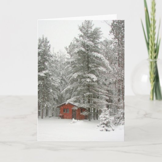 De winter wierp Kaart af (Voorkant)