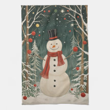 De winterdroom van de sneeuwman