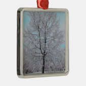 De wintereik metalen ornament (Rechts)