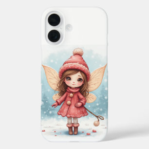 De winterfee iPhone 16 Hoesjes
