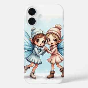 De winterfee van een paar iPhone 16-Hoesjes 16 Hoesje