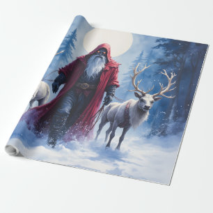 De Winterkoning Komt.  Cadeaupapier