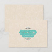 De wintertaling dankt u vlak Kaart (Voorkant / Achterkant)