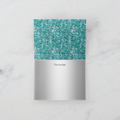 De wintertaling schittert & dankt de Tiara van de Bedankkaart (Binnen)