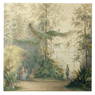 De wintertuin van het Hofburgpaleis, Wenen, 1 Tegeltje