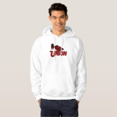 De Wisconsin-Unie Hoodie (Voorkant volledig)