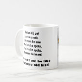 DE WISE OUDE mok (Voorkant links)