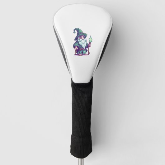 De Wise Wizard Gnome Golfheadcover (Voorkant)