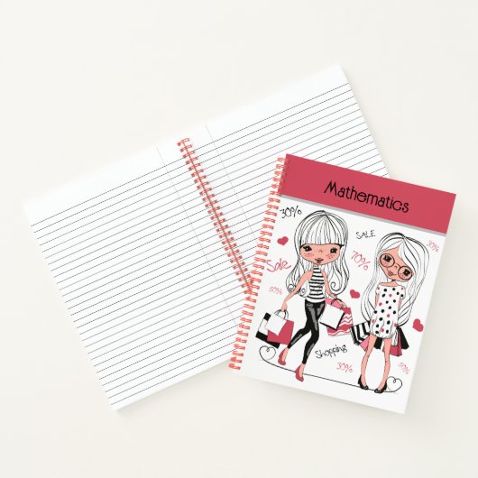 De Wiskunde meisjes Notitieboek (Binnen)