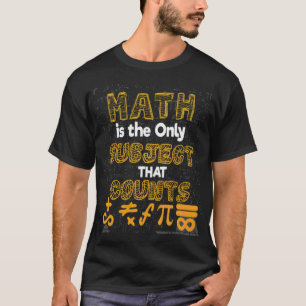 De Wiskunde van het citaat van de wiskunde is het T-shirt