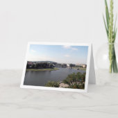 De Wisła, Kraków, Polen Kaart (Voorkant)