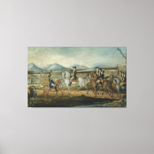 De Wit-Russische opstand door Frederick Kemmelmeye Canvas Afdruk