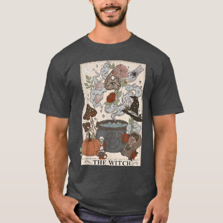 De Witch Tarot Card Custome T-shirt