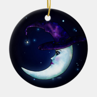 De Witching Moon Keramisch Ornament