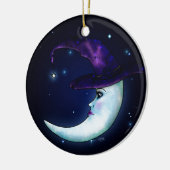 De Witching Moon Keramisch Ornament (Links)