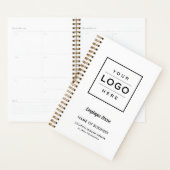 De Witte Bedrijfs van de douane Logo en de Naam va Planner (Display)