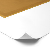 De witte boom poster (Hoek)