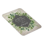 De witte Bruiloft van de Baksteenbotanica bewaart Magneet (Rechterzijde)