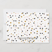 De witte  Foto van de Hand sparen de Datum Save The Date (Achterkant)