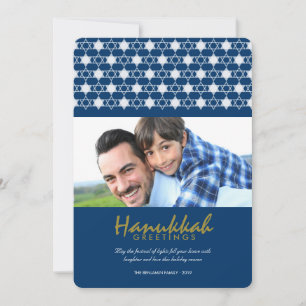 De witte Groeten van de Vakantie van de Jodensters Feestdagenkaart