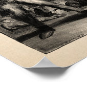 De witte hoop poster (Hoek)