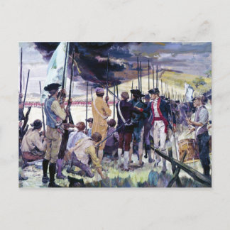 De witte ogen van Ken Riley Briefkaart