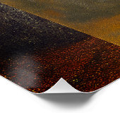 De witte orchideeën in rust perfect poster (Hoek)