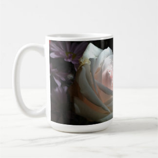 De witte roos - koffiemok