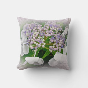 De witte Roze Hydrangea hortensia van de Lavendel Kussen
