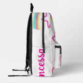 De witte rugzak van Princess Rainbow Star Kinderen (Links)