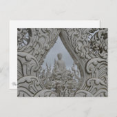 De witte tempel briefkaart (Voorkant / Achterkant)