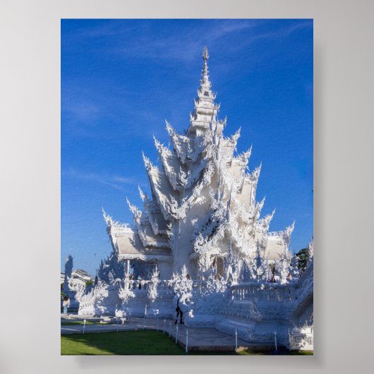 De witte tempel poster (Voorkant)