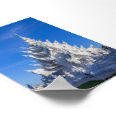 De witte tempel poster (Hoek)