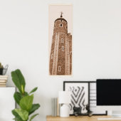 De witte toren poster (Thuiskantoor)