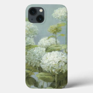De witte Tuin van de Hydrangea hortensia iPhone 13 Hoesje