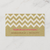 De witte Visitekaartjes van de Chevron (Achterkant)