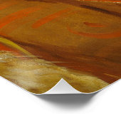 De witte wolk, hoofd van de Iowas Perfect Poster (Hoek)