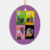 De wizard Apprentice - Comic reinigen Keramisch Ornament (Rechts)