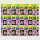 De wizard Apprentice - Schoonmaken Cadeaupapier (Vlak)