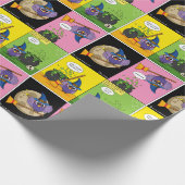 De wizard Apprentice - Schoonmaken Cadeaupapier (Hoek)