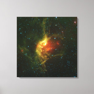 De wizard Nebula Canvas Afdruk