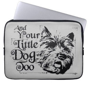De wizard OZ™   En je kleine hond ook Laptop Sleeve