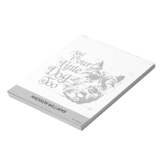 De wizard OZ™ | En je kleine hond ook Notitieblok (Gedraaid)