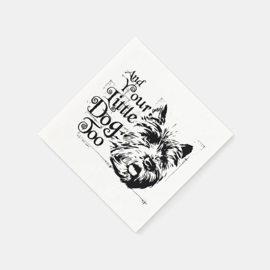 De wizard OZ™ | En je kleine hond ook Servet (Hoek)