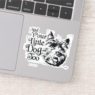 De wizard OZ™   En je kleine hond ook Sticker