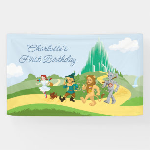 De wizard OZ™ Geboortedag Spandoek