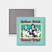 De wizard OZ™ | Gele weg naar de weg. Magneet (Voorkant / Achterkant)