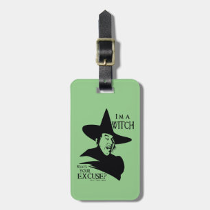 De wizard OZ™ Ik ben een heks Bagagelabel