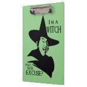 De wizard OZ™ | Ik ben een heks Klembord (Links)