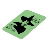 De wizard OZ™ | Ik ben een heks Magneet (Linkerzijde)